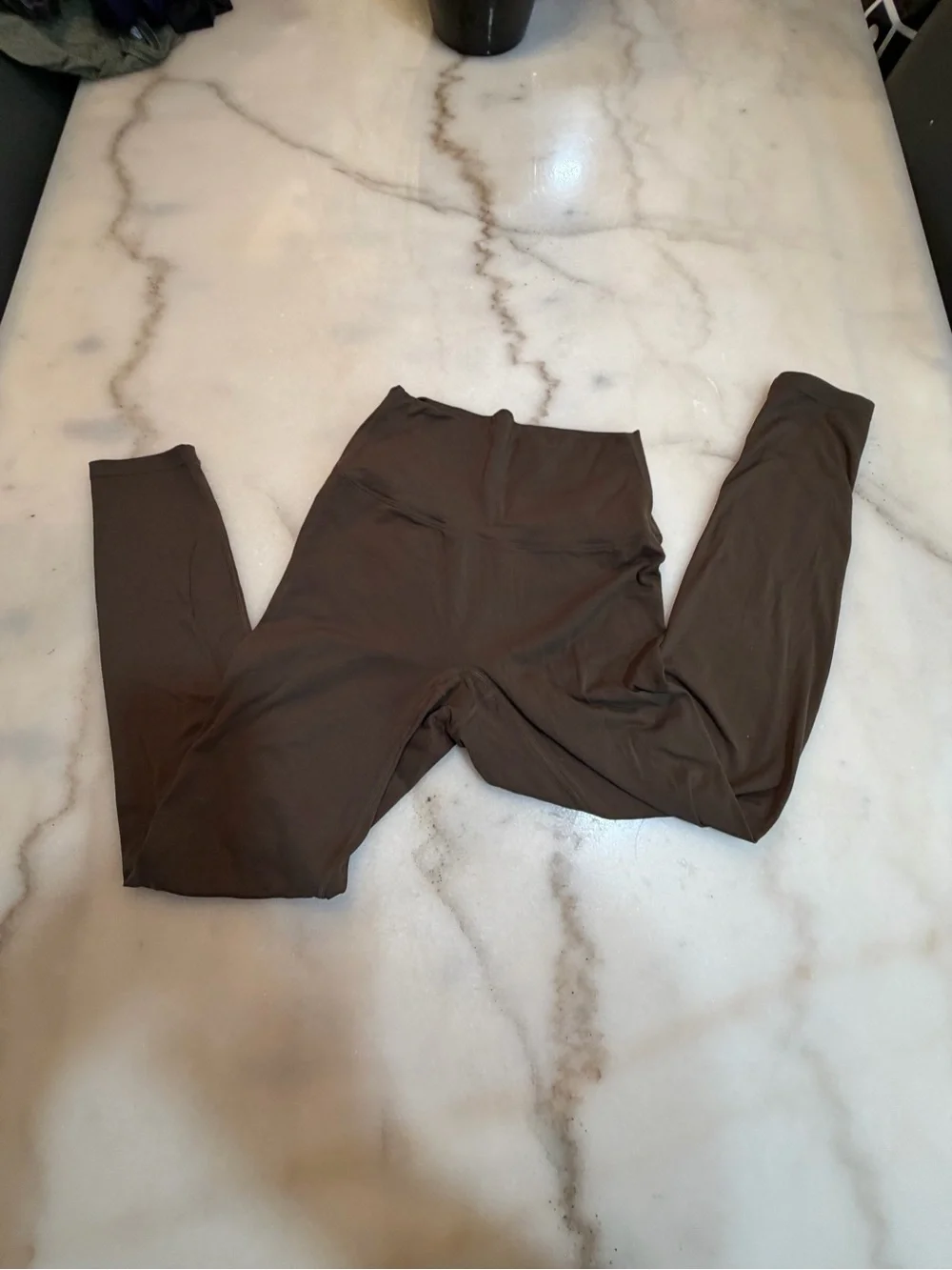 lululemon athletica Olive Green High-Waist Leggings